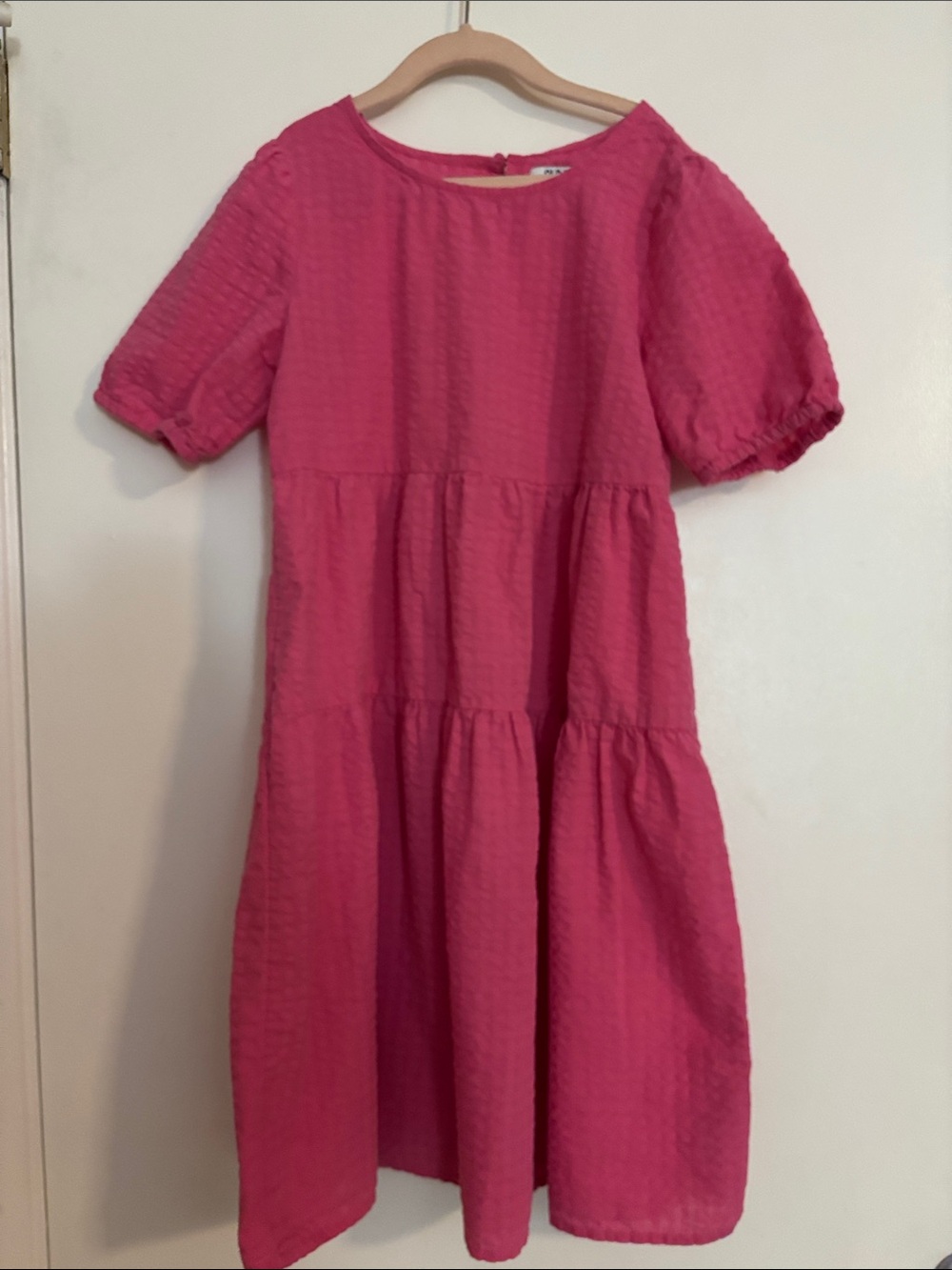 Old Navy Girls' Pink Dress L (10-12)